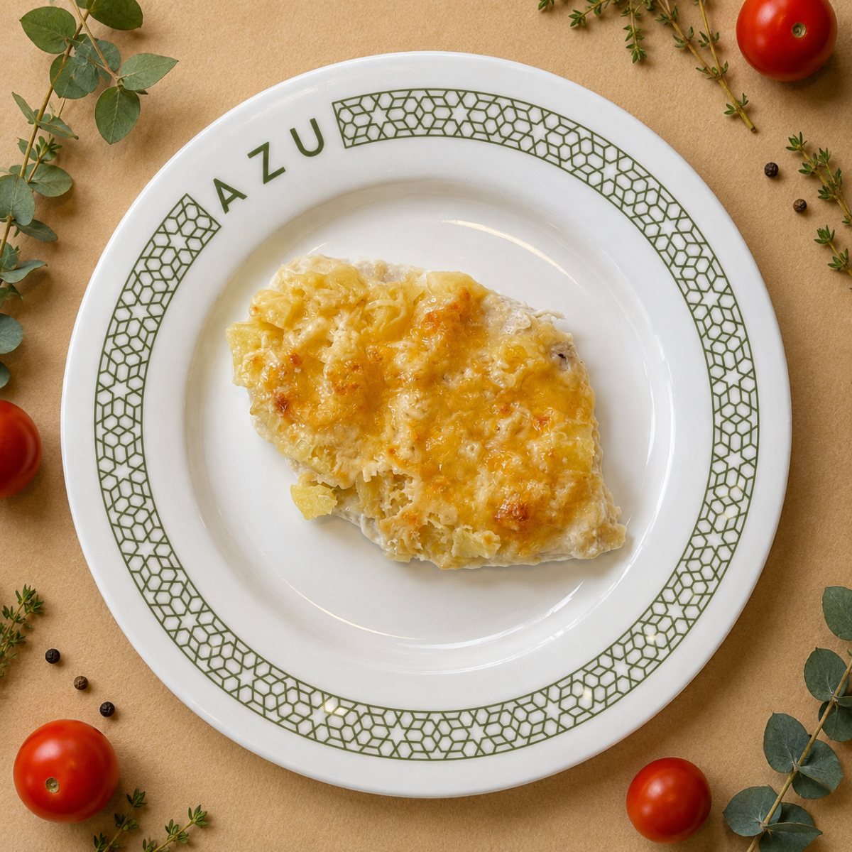 Грудка с ананасом куриная Изображение Грудка с ананасом куриная - AZU