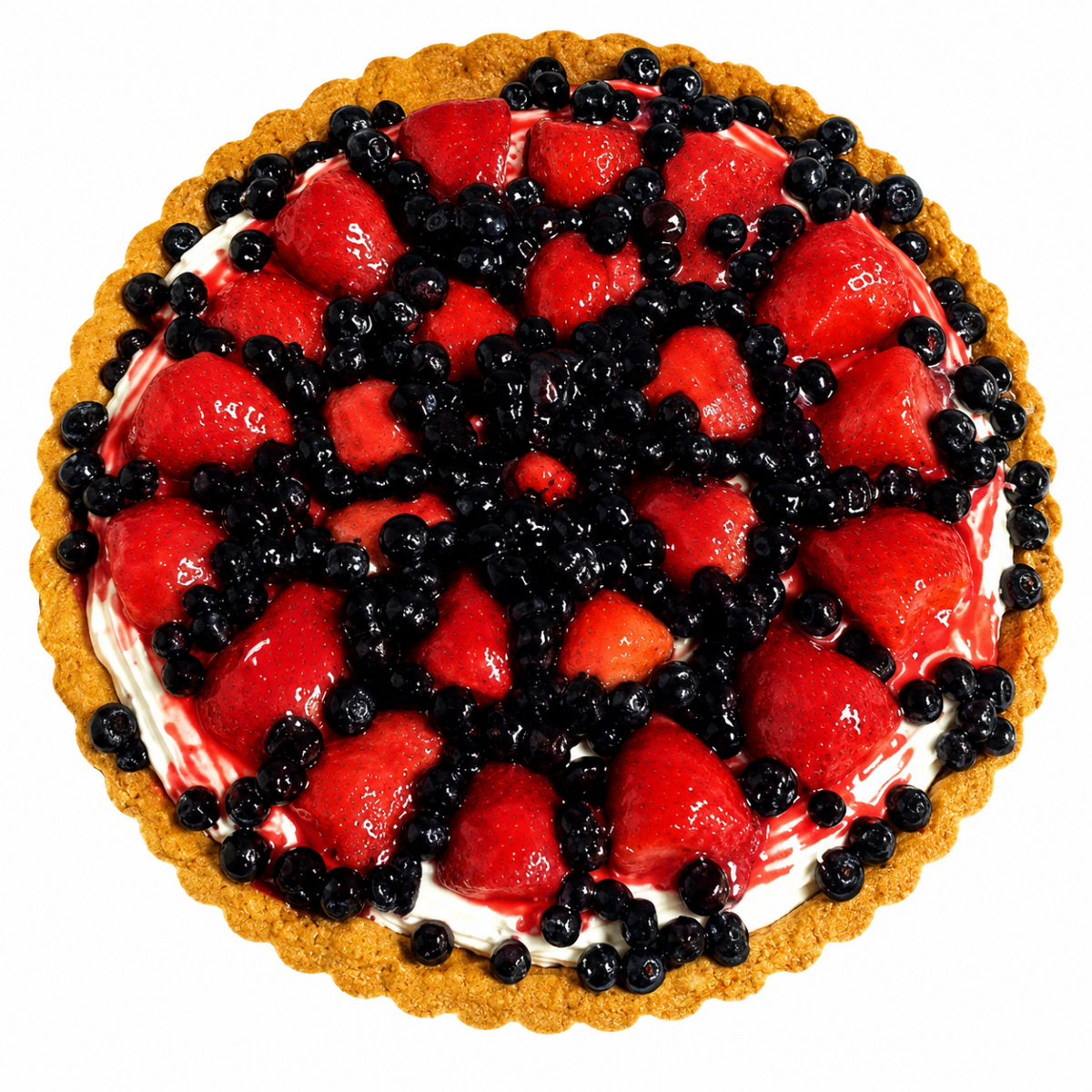 Тарт Фруктово-Ягодный 1000 гр Изображение Тарт Фруктово-Ягодный 1000 гр - Эклер