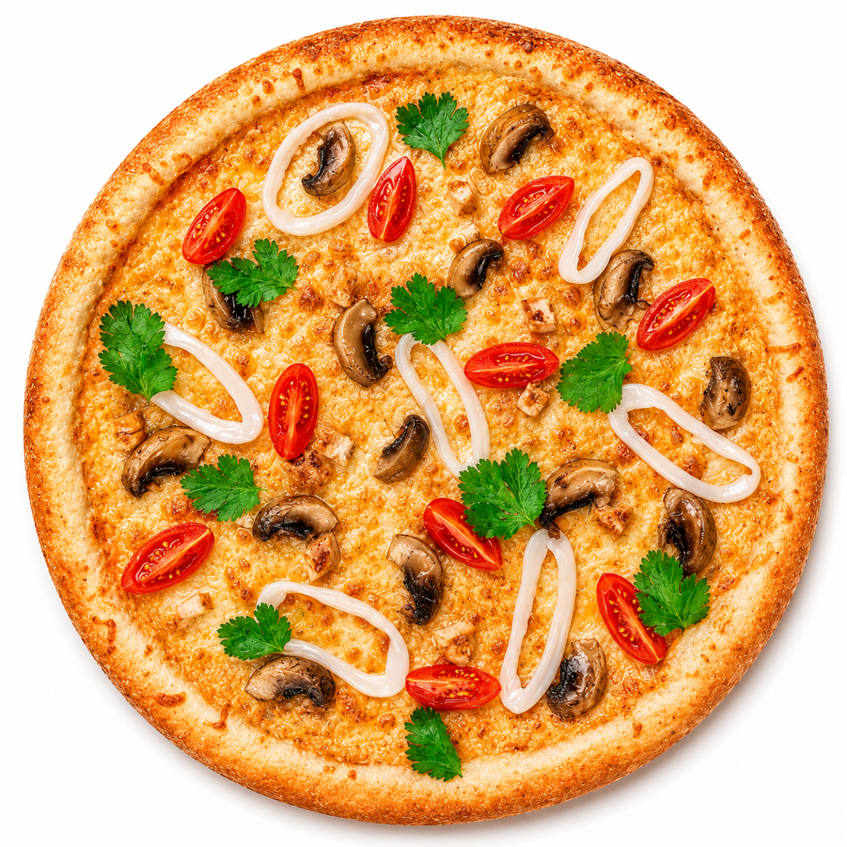 Пицца Том Ям Изображение Пицца Том Ям - park&pizza