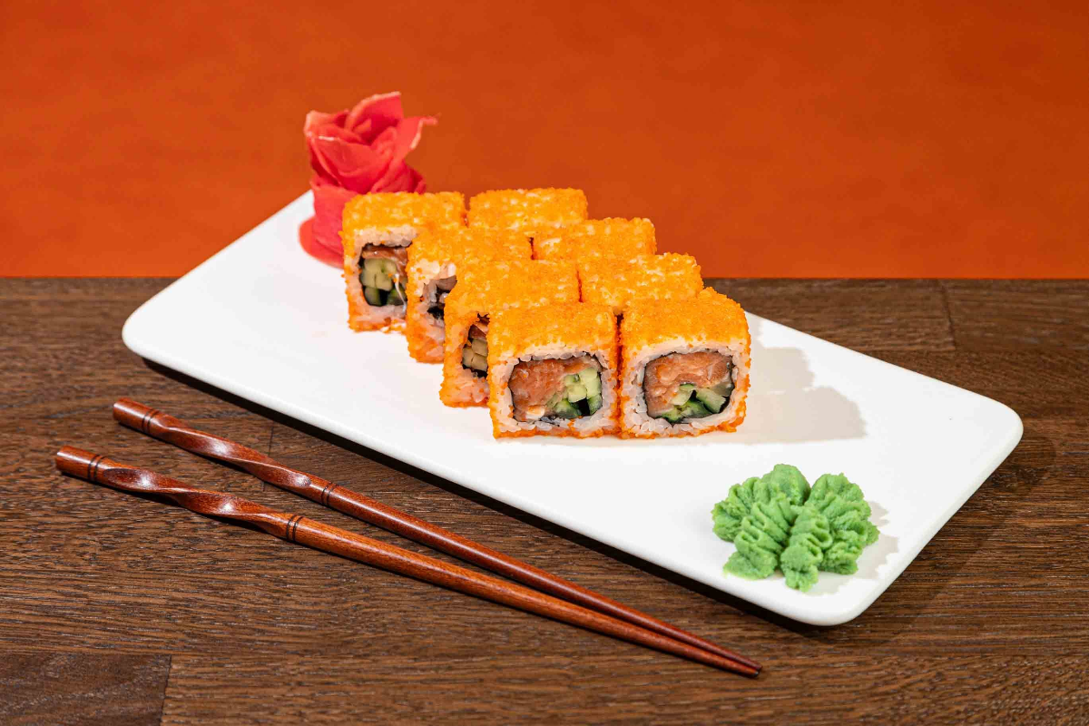 Калифорния с лососем Изображение Калифорния с лососем - Unagi на Шамиля Джикаева