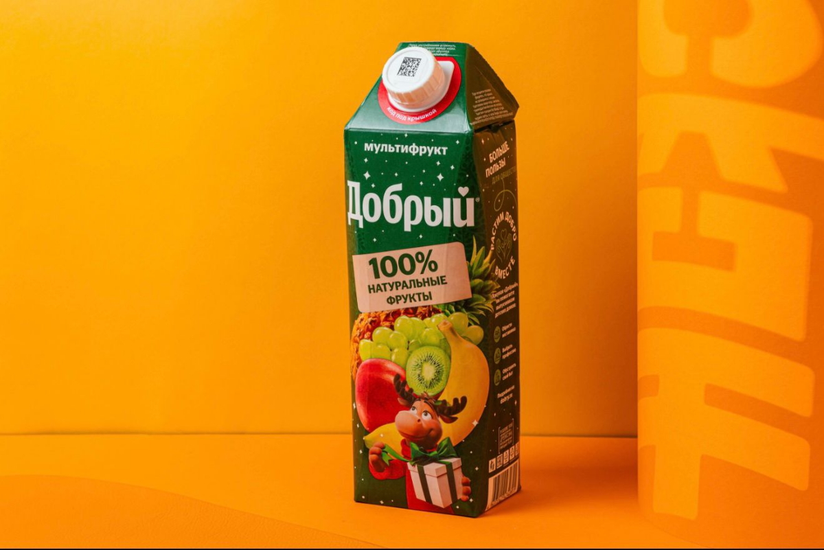 Сок Добрый 1 л Изображение Сок Добрый 1 л - Unagi на Шамиля Джикаева