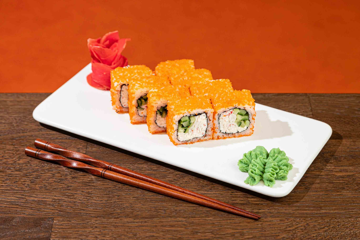 Калифорния с крабом Изображение Калифорния с крабом - Unagi на Шамиля Джикаева