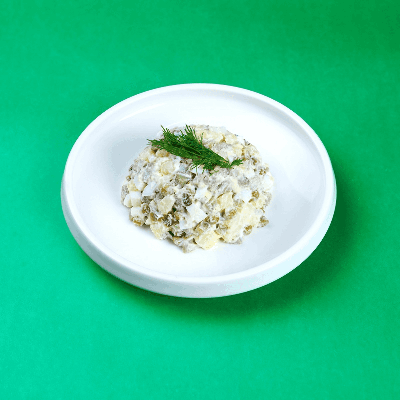 Оливье мясной 800 гр Изображение Оливье мясной 800 гр - Ям ям