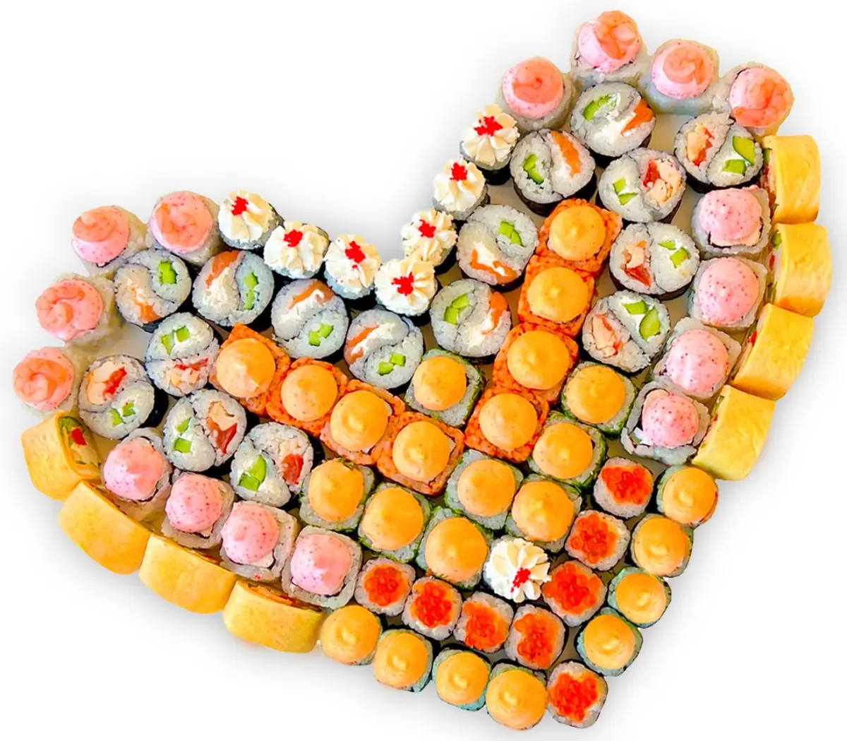 ONE LOVE сет|80шт Изображение ONE LOVE сет|80шт - Yo! Fish