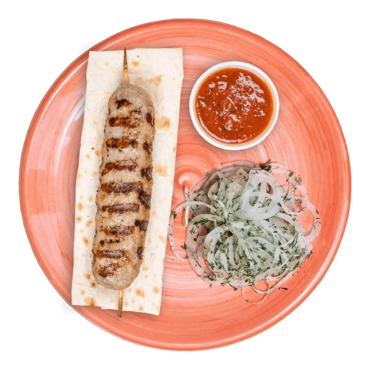 Кебаб из свинины Изображение Кебаб из свинины - Grill & Pizza