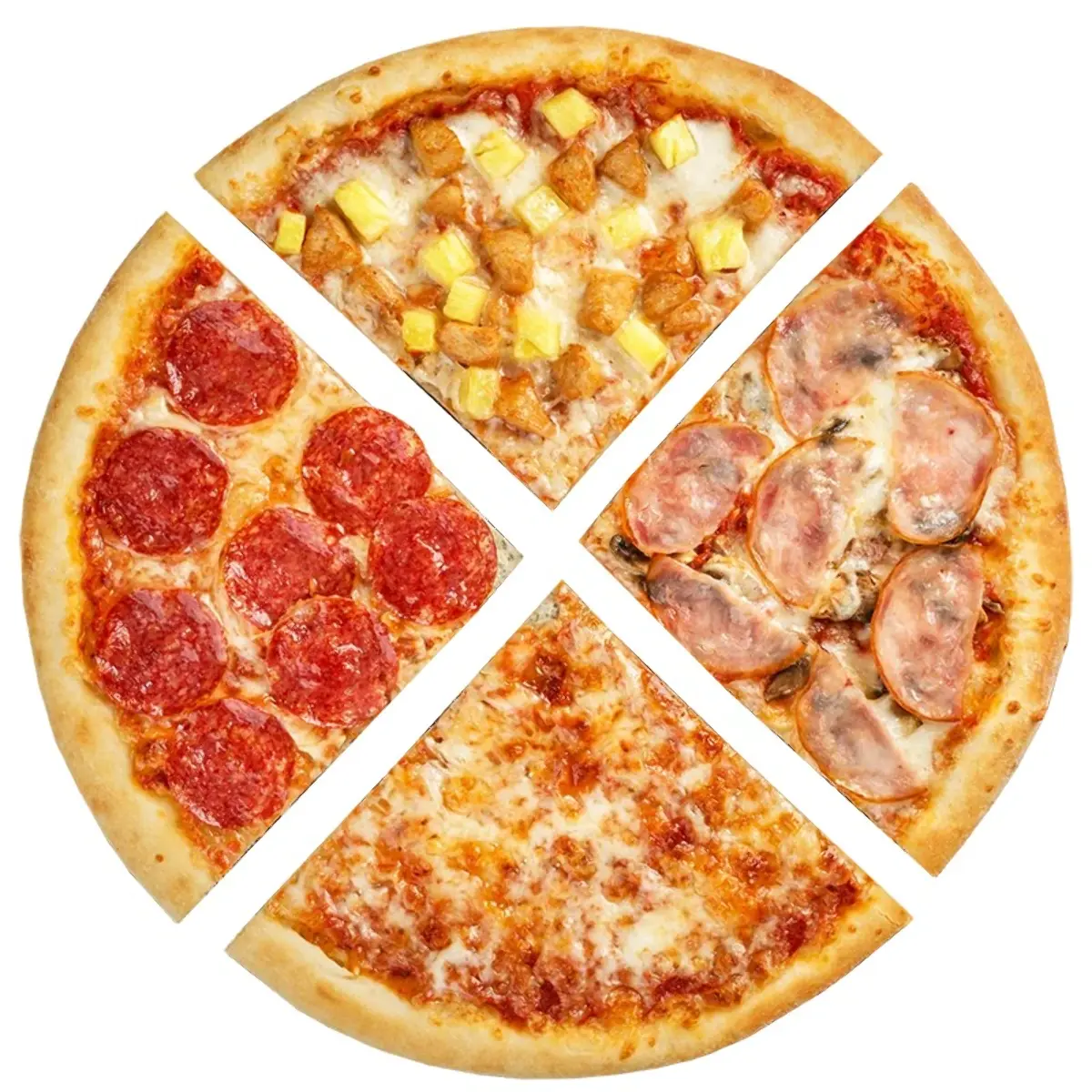 Пицца Четыре сезона Изображение Пицца Четыре сезона - Grill & Pizza