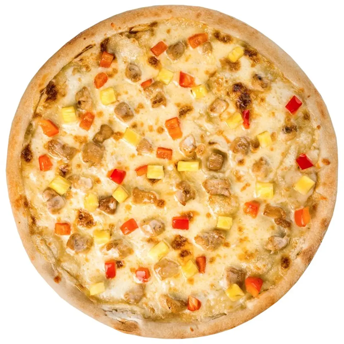 Пицца с курицей и ананасом Изображение Пицца с курицей и ананасом - Grill & Pizza