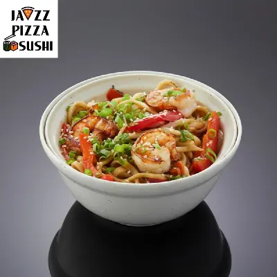 Wok с Креветками и Овощами Изображение Wok с Креветками и Овощами - jazzpizza