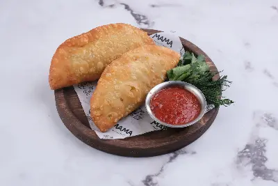 Чебуреки с сыром и зеленью Изображение Чебуреки с сыром и зеленью - МАМА