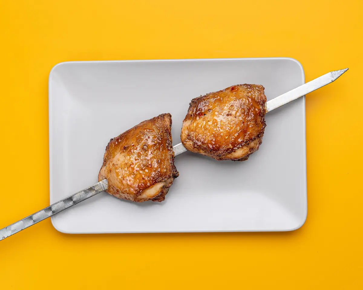 Бедра куриные на мангале Изображение Бедра куриные на мангале - Meat project