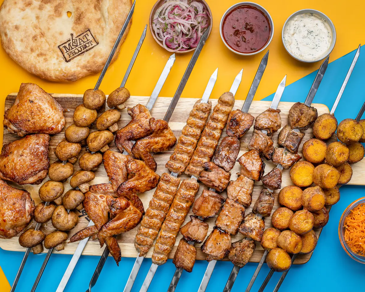 Сет Масса мяса Изображение Сет Масса мяса - Meat project