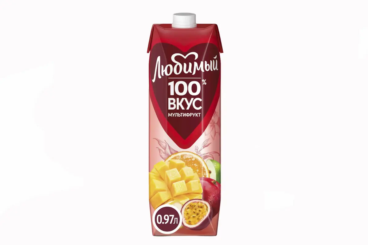 Сок Мультифрукт 0,97л Изображение Сок Мультифрукт 0,97л - metrpizza