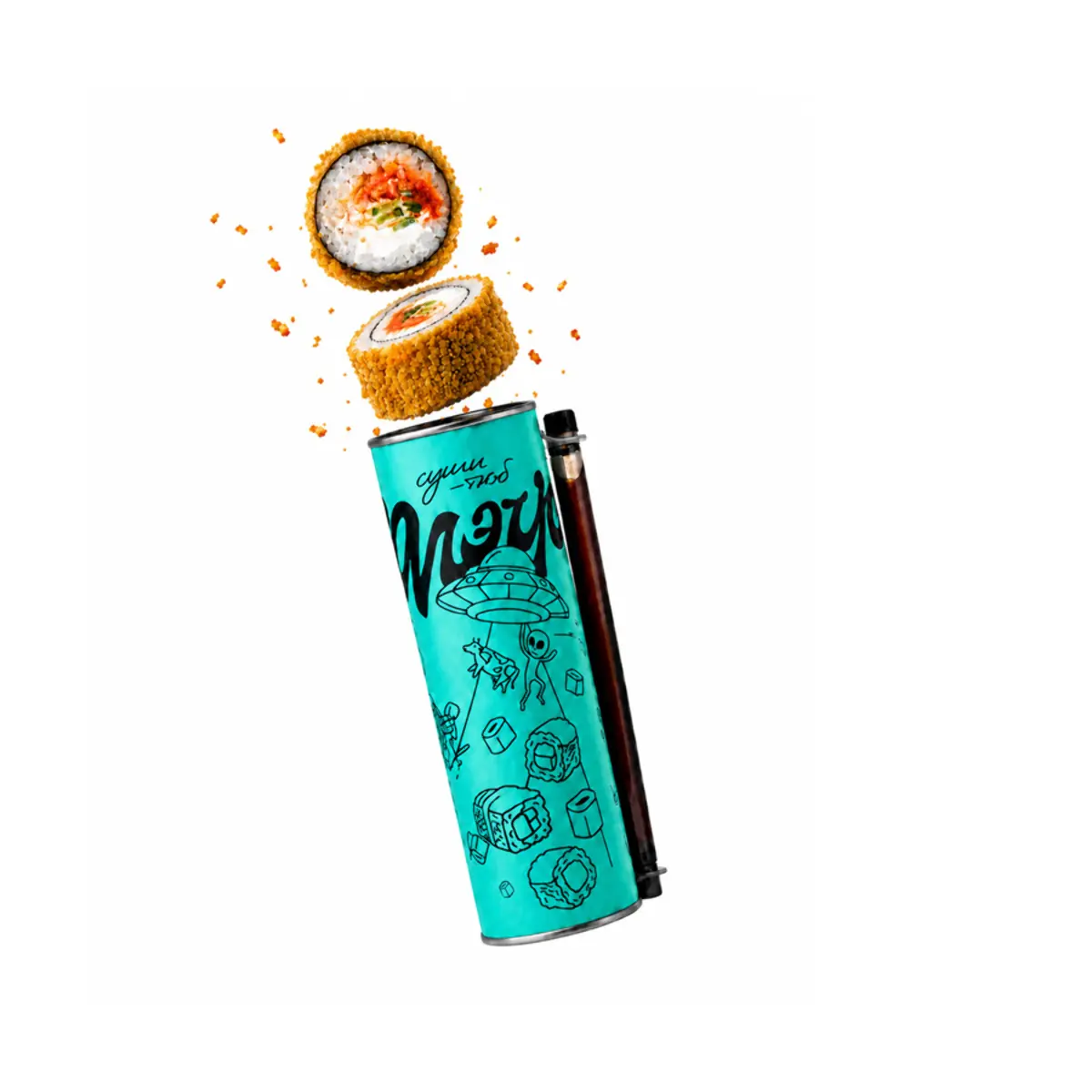 Темпура с лососем тюб Изображение Темпура с лососем тюб - metrpizza
