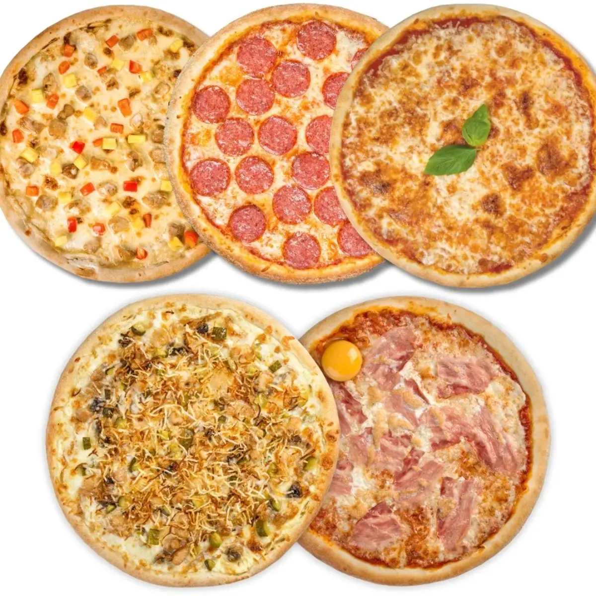Комбо 5 пицц 30см Изображение Комбо 5 пицц 30см - park&pizza