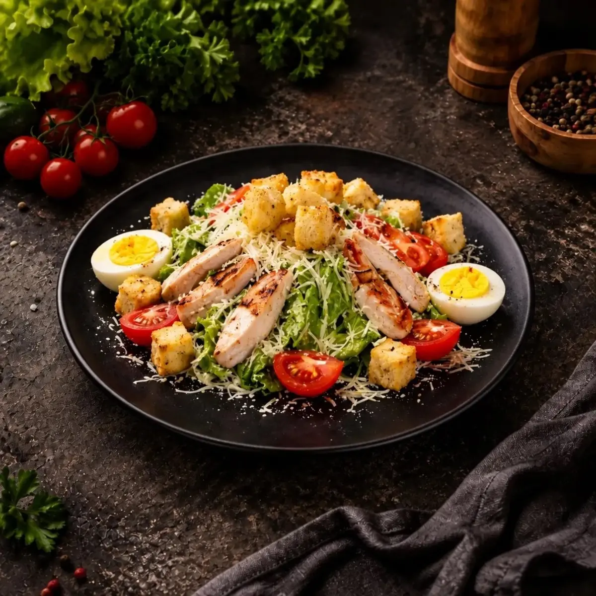Цезарь с курицей Изображение Цезарь с курицей - PULSE